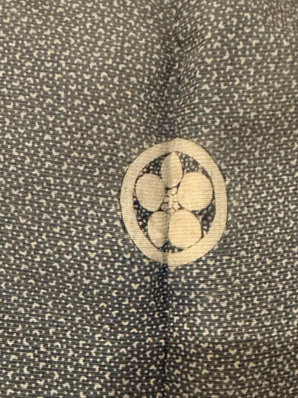 Rare Vintage Japanese Men’s Kamishimo Kimono Jacket with Family Crests